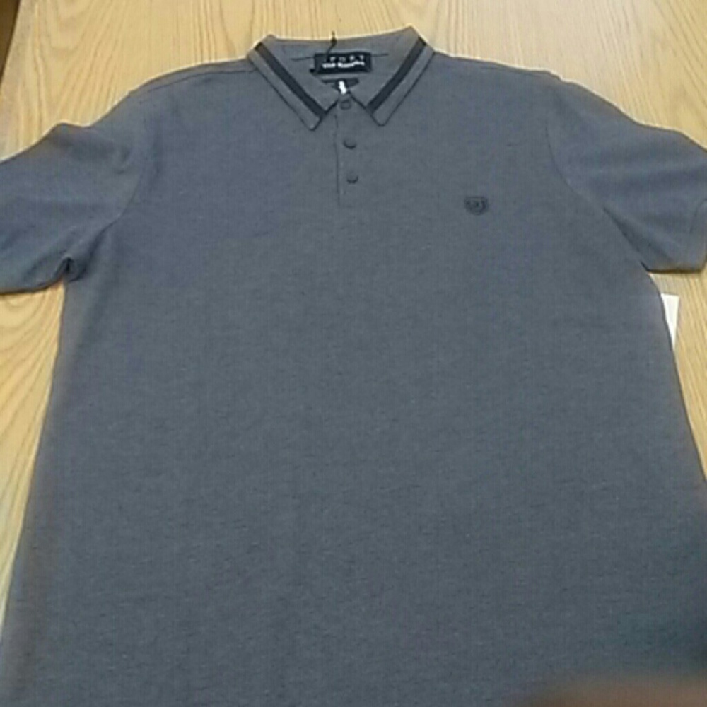 Kooples Polo Gray/Black